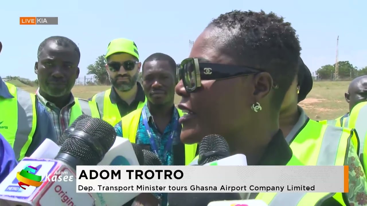 Adom Trotro: Dep. Transport Minister tours Ghana airport company limited (12-02-26)