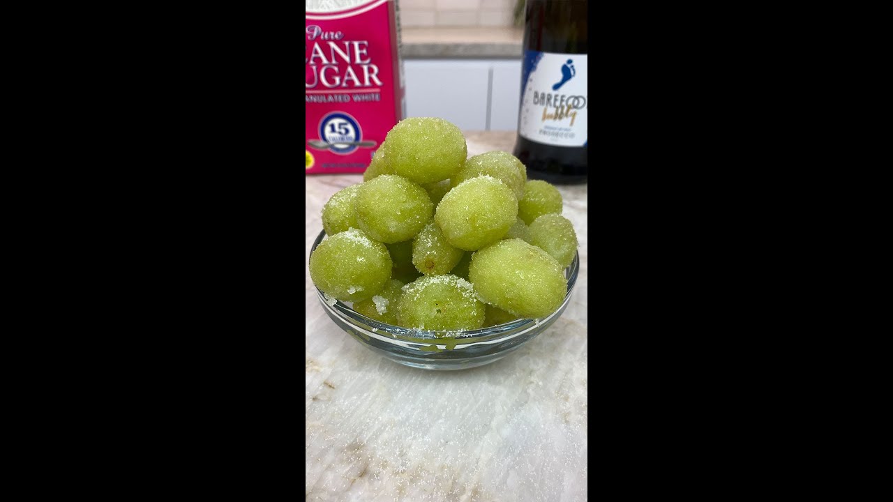 Sugared Prosecco Grapes 🍇
