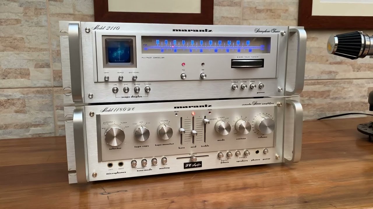 Marantz 1180DC Amplifier 2110 Tuner