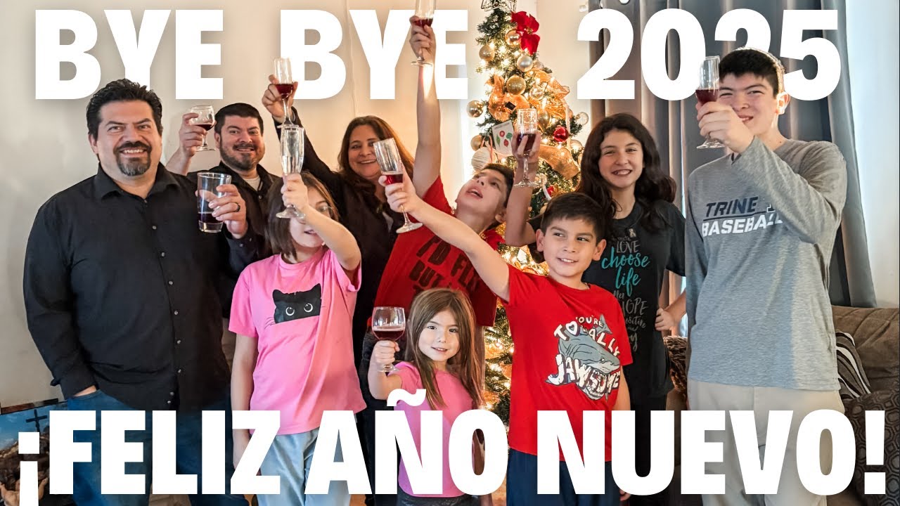 Adiós 2025 ¡Feliz Año Nuevo!