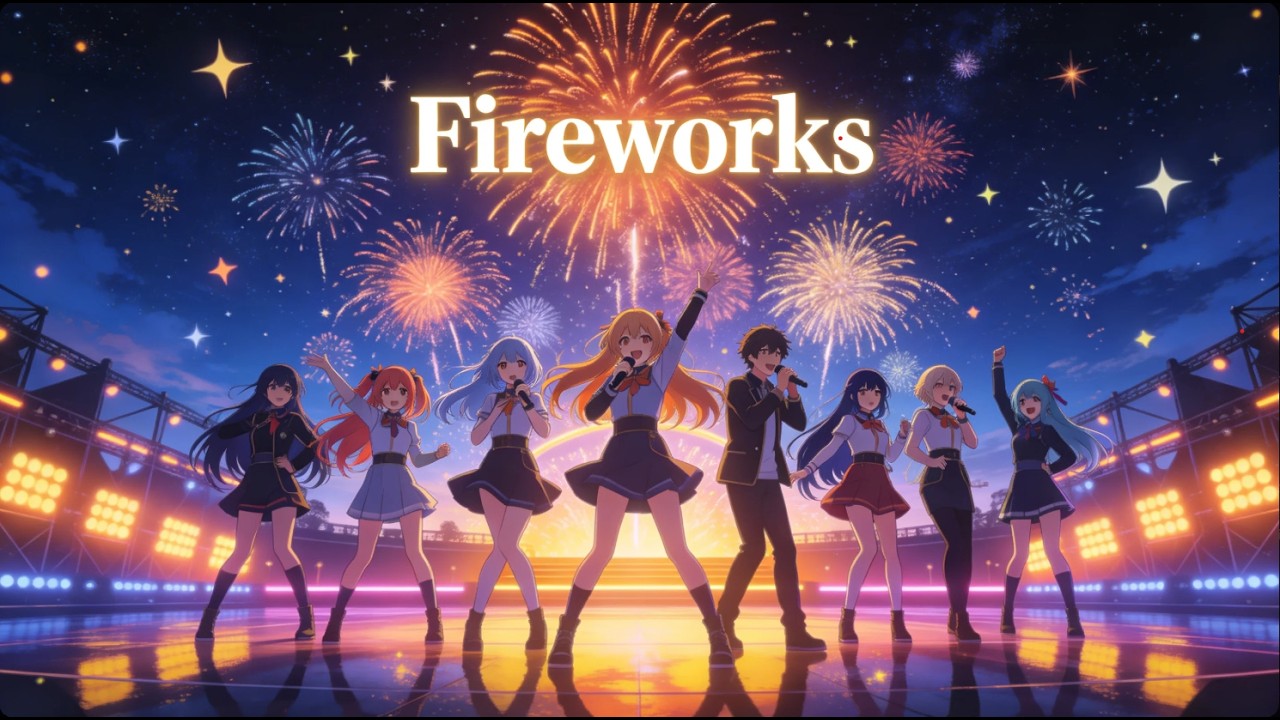 Fireworks [ AMV - Mix ] Anime Mix