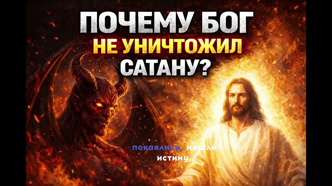 Почему Бог  не уничтожил сатану?