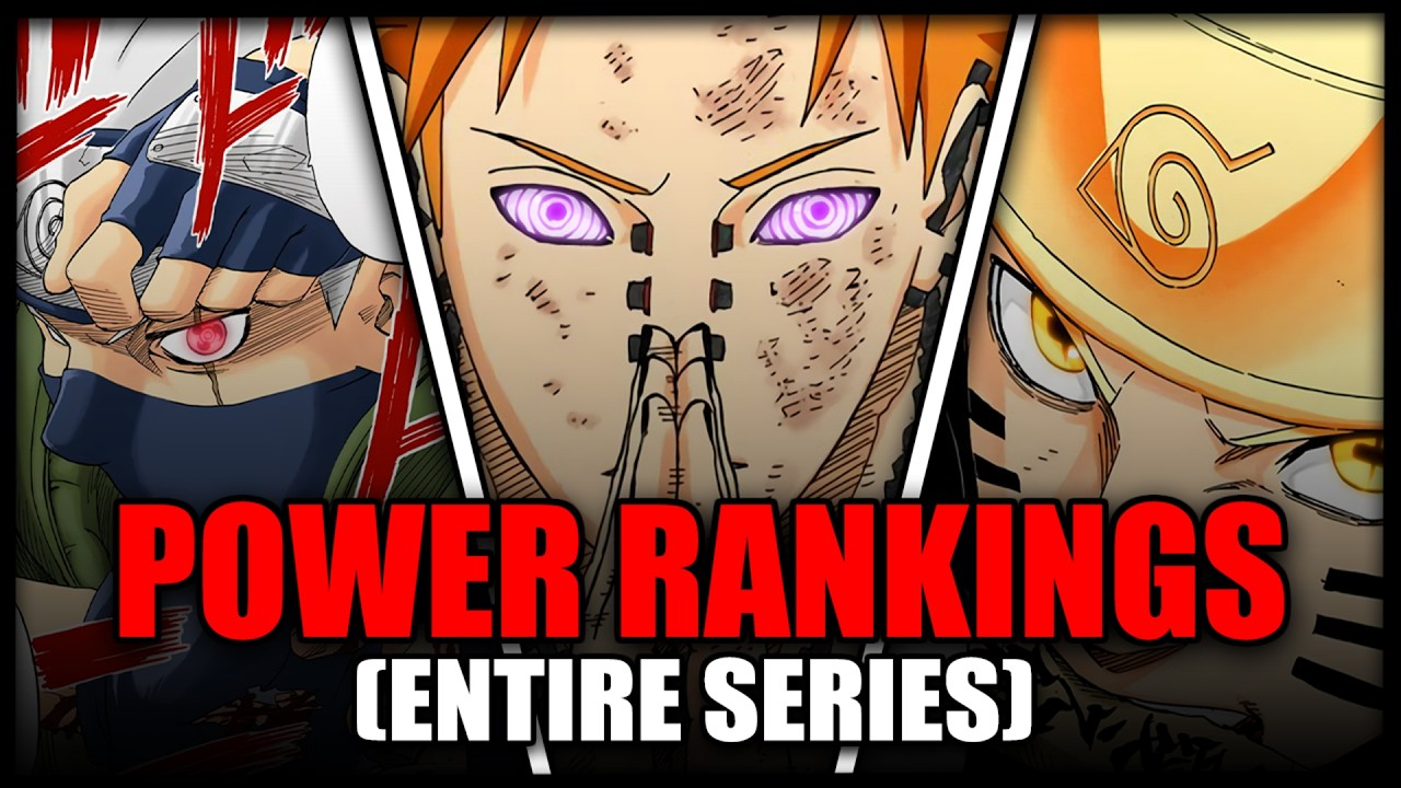 Naruto Power Rankings Arc by Arc | Entire Series