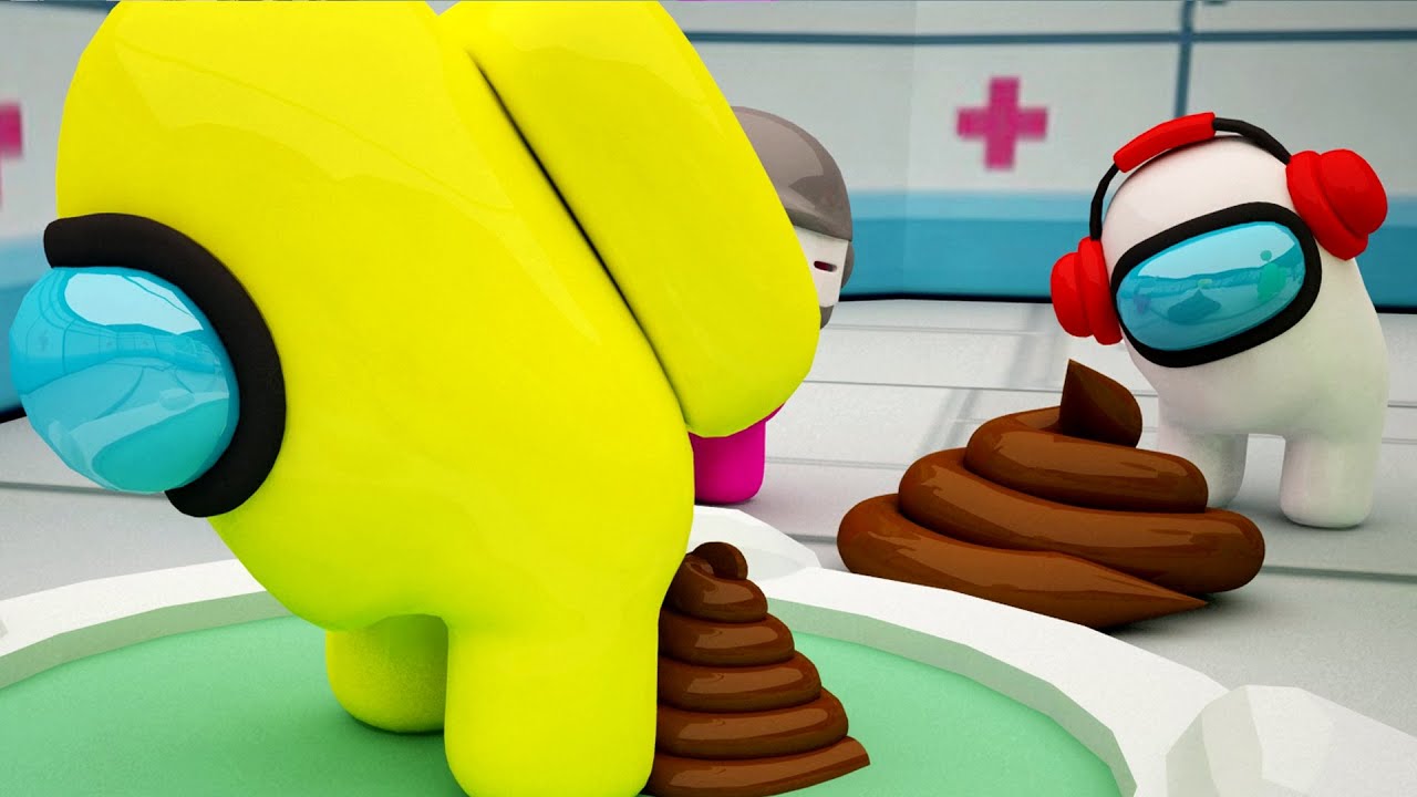 AMONG US POOP! / 7272 / IMPOSTOR POOPED EVERYWHERE! / THE FUNNIEST ANIMATIONS! / 