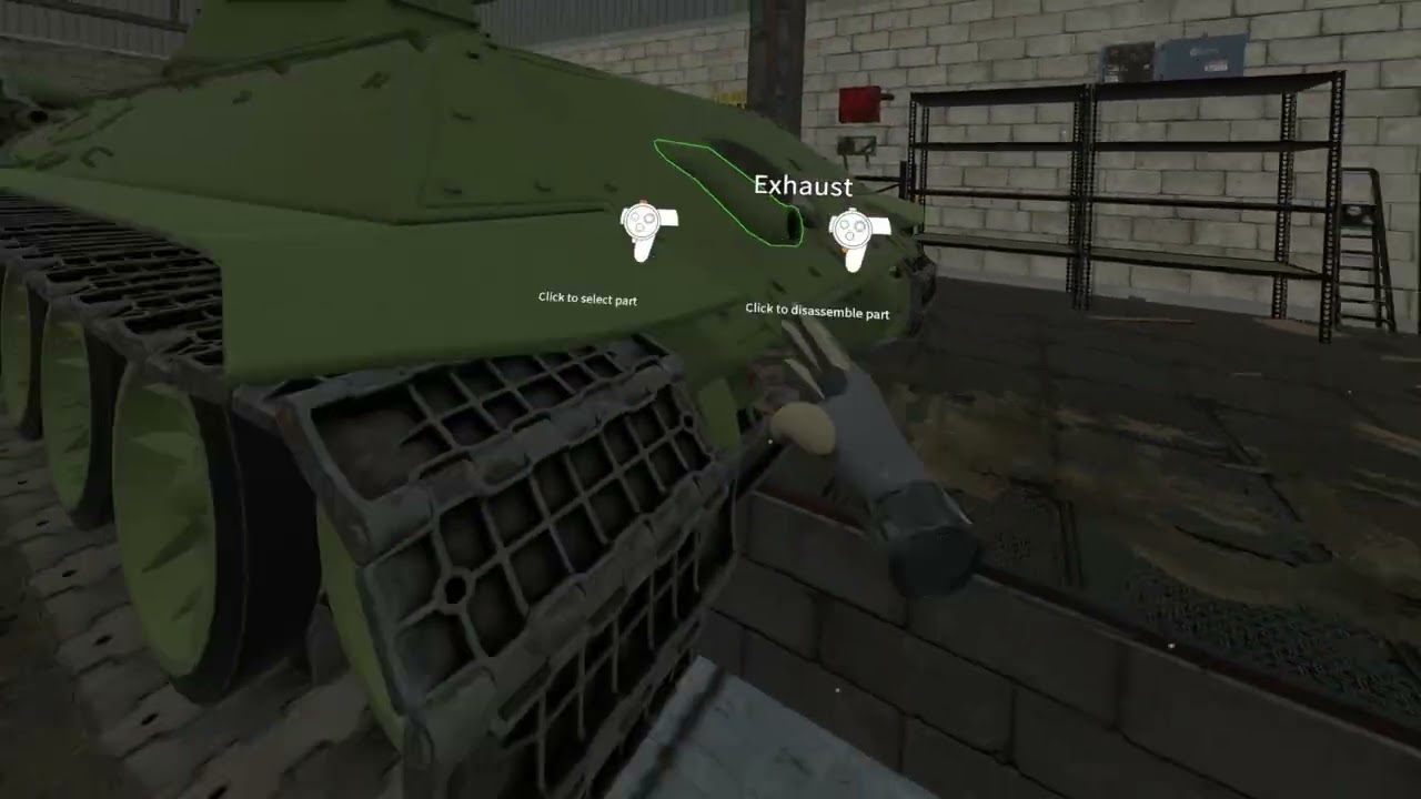Tank Mechanic Simulator VR