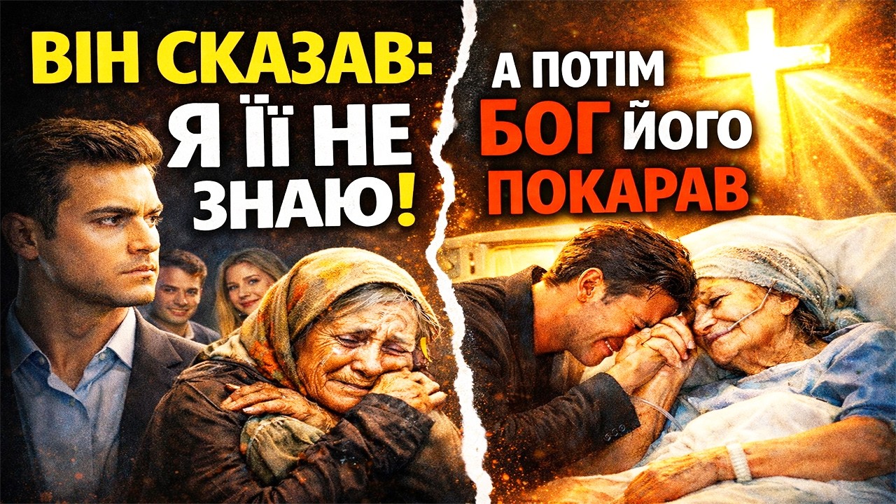 Чому син зрікся власної матері? Те, що сталося потім, змінило його життя. Притча