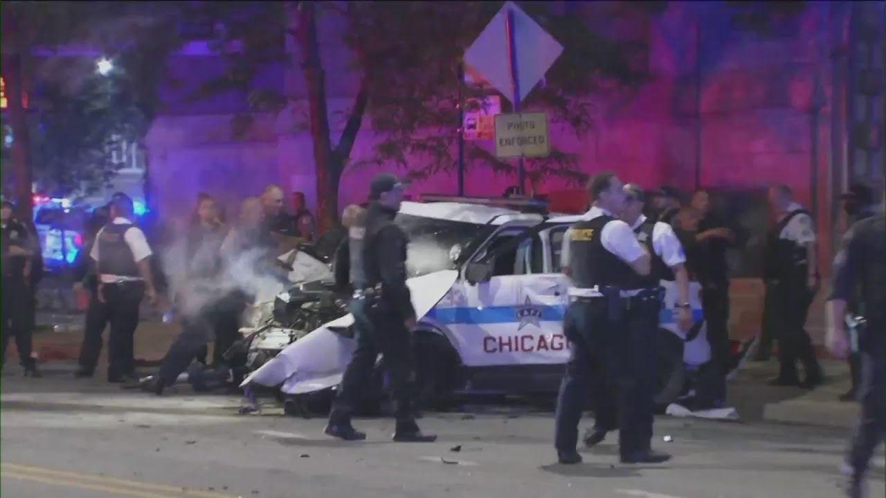 1 dead, 7 injured following high-speed police chase through Chicago