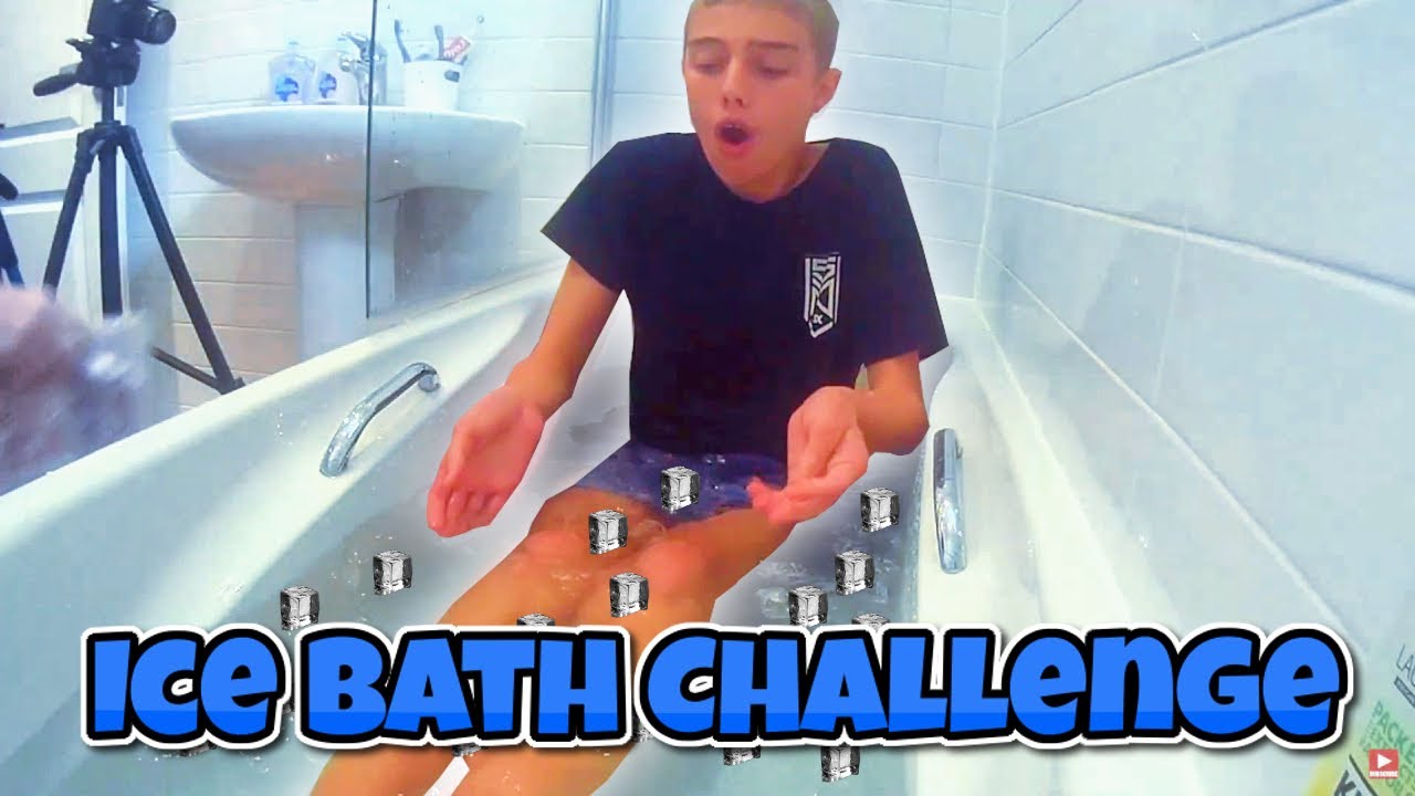 ICE BATH CHALLENGE!!