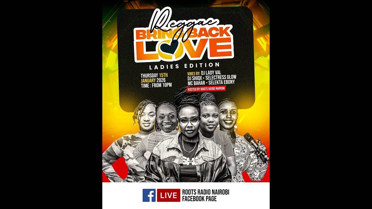 REGGAE BRING BACK LOVE I LADIES EDITION WITH SELECTA EBONY & MC BAHA