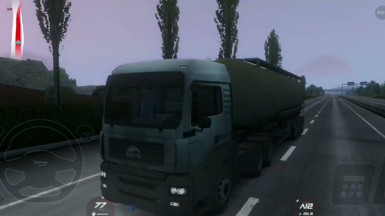 New Mobile trucking game #truckersofeurope3 #mobilegame #TOE.😎 more exploration