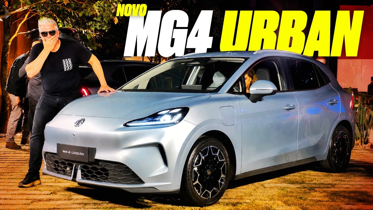 Novo MG4 Urban - POR R$ 129.990? CONHE&Ccedil;A O COMPACTO EL&Eacute;TRICO QUE PROMETE 358 km DE ALCANCE! 