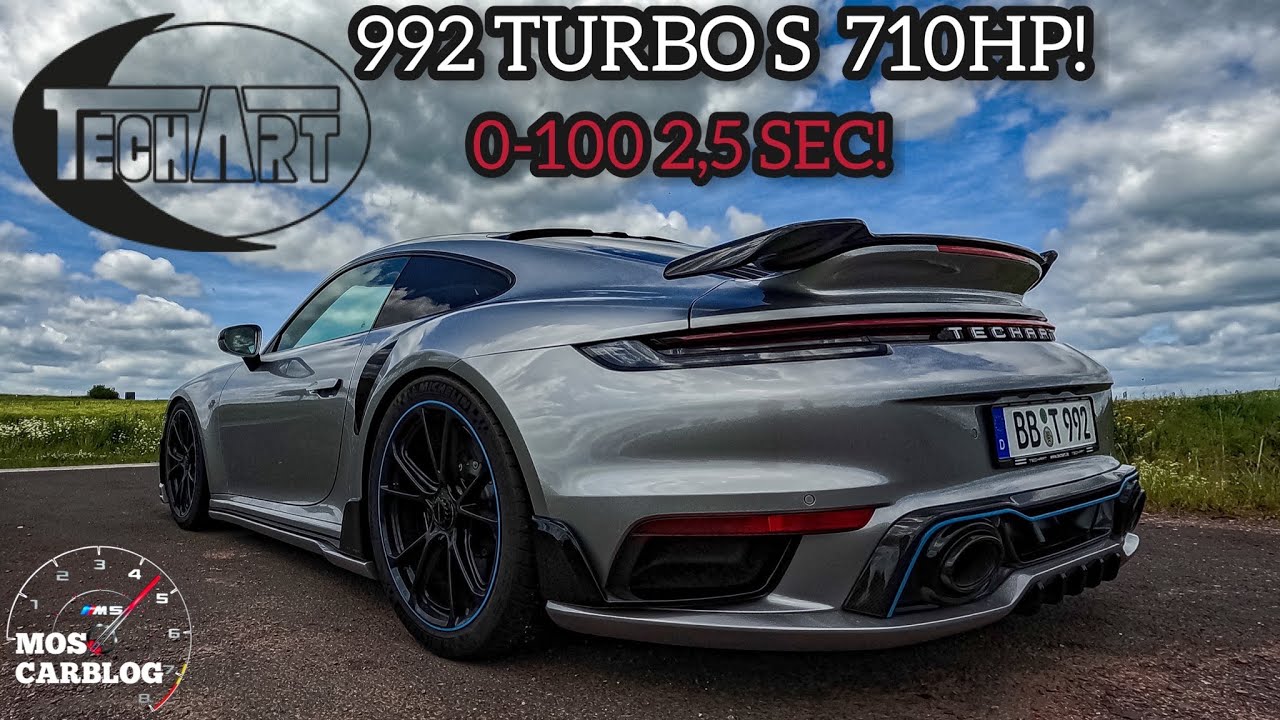 Лучший 911! TECHART 992 Turbo S! ОБЗОР+ОТЗЫВ! 710 л.с. 900 Нм / Moscarblog #porsche #porsche911