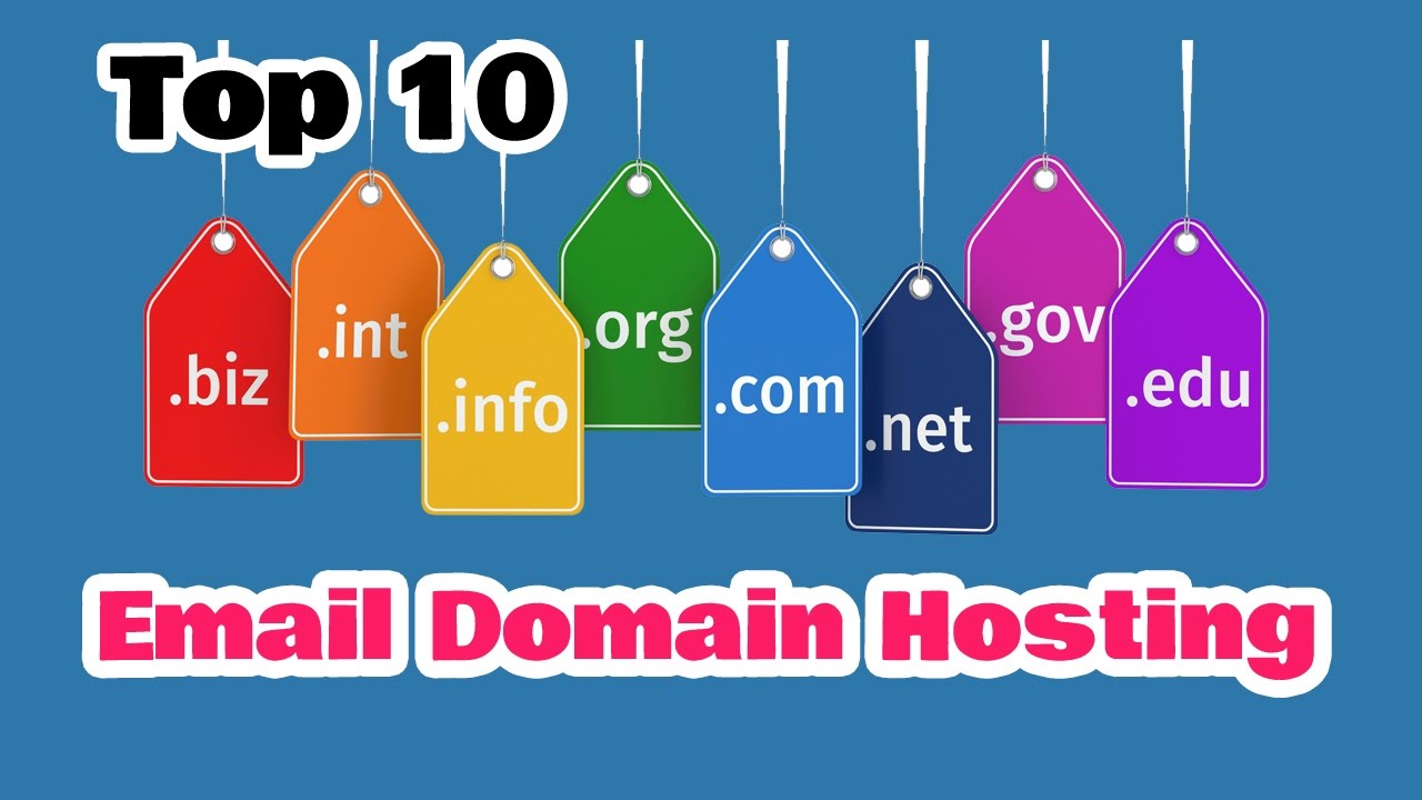 Top 10 Best Email Domain Hosting 2017 - 2018