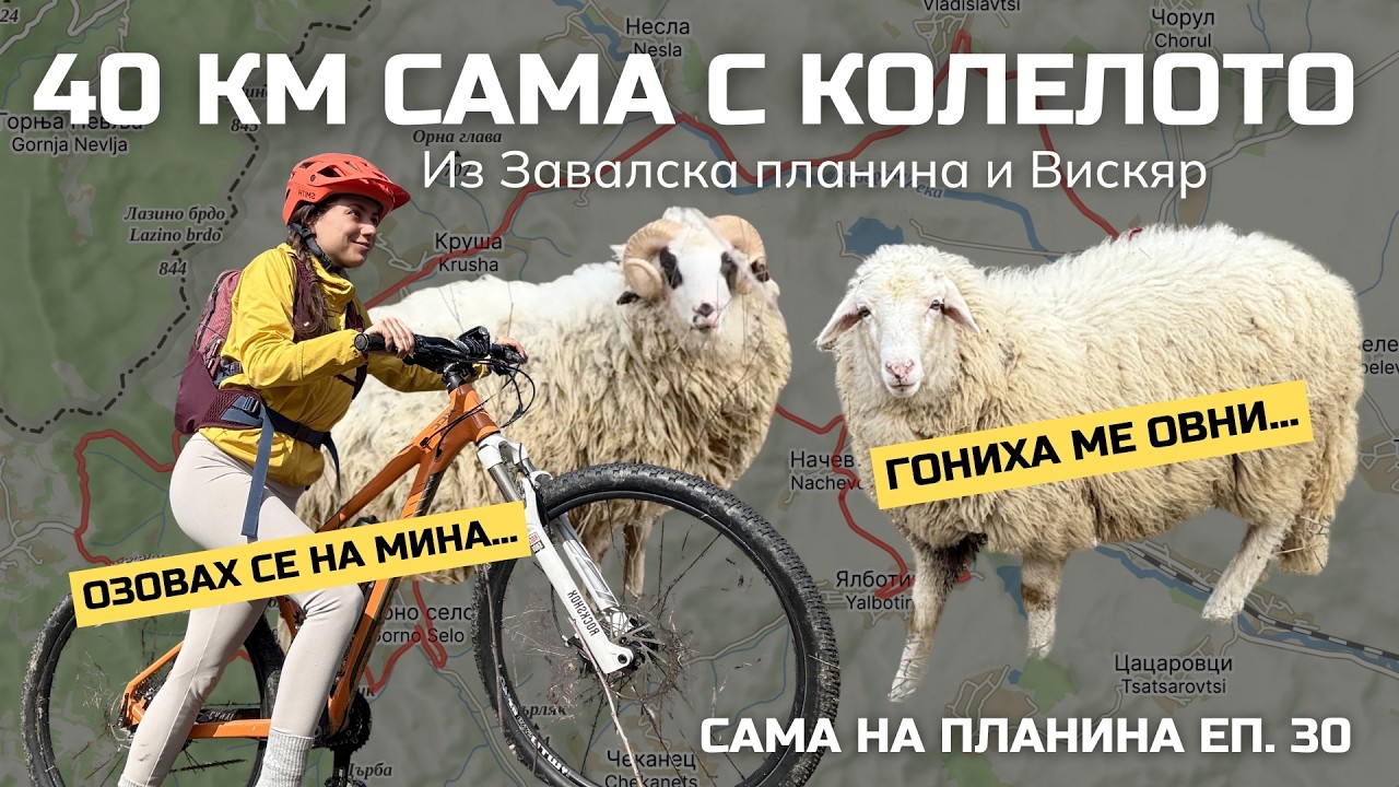 Гониха ме ОВНИ, озовах се на МИНА и още... | Сама на Планина Еп. 30