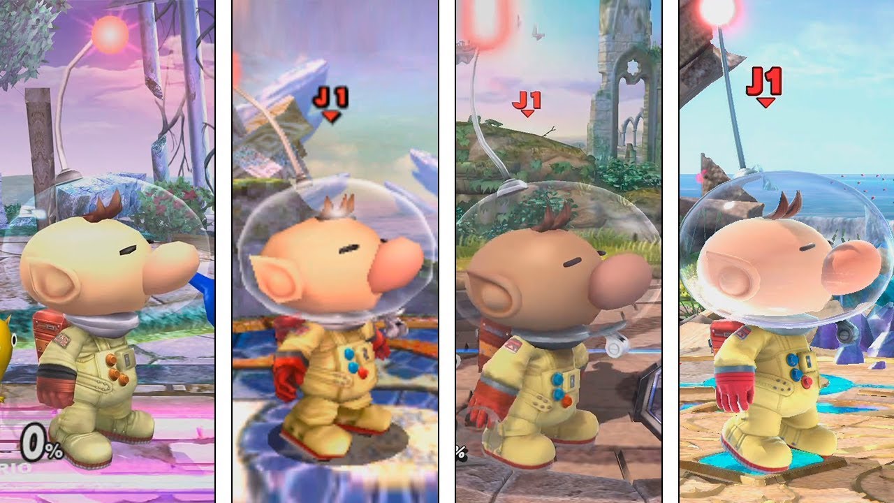 Super Smash Bros Ultimate | Olimar Evolution | 2008-2018
