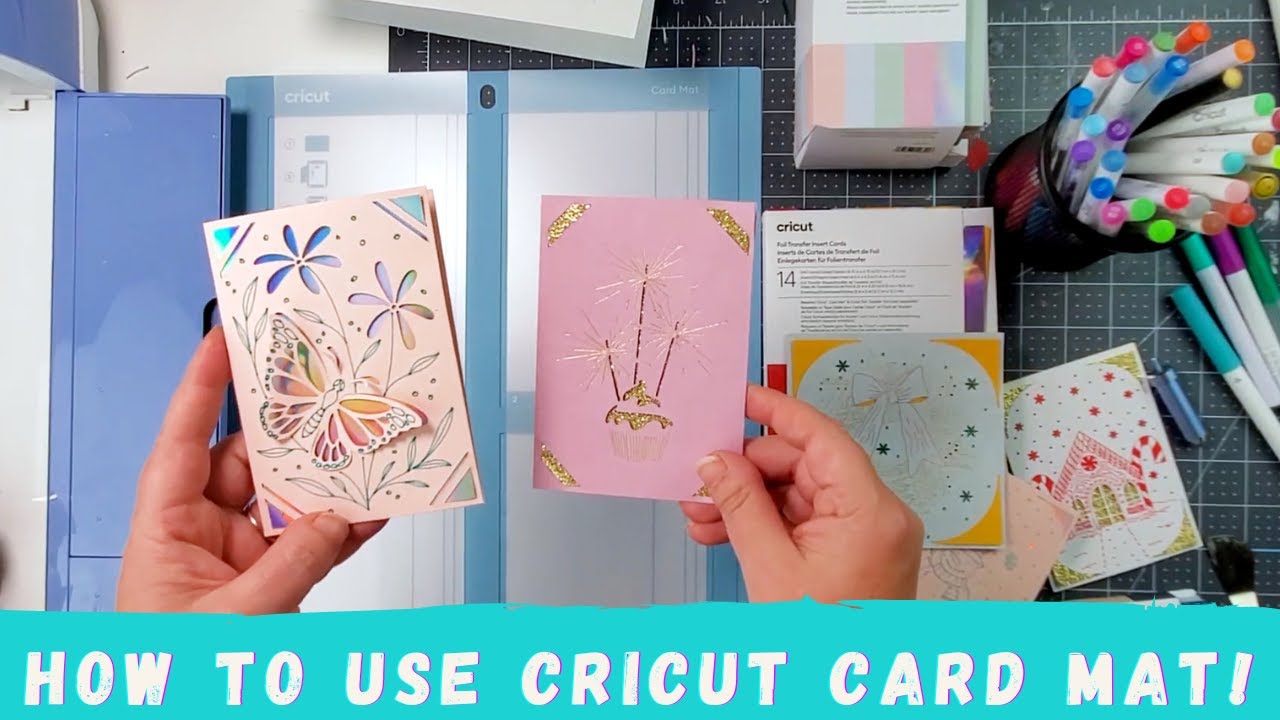 Коврик Cricut Card 2x2 с руководством Cricut Explore