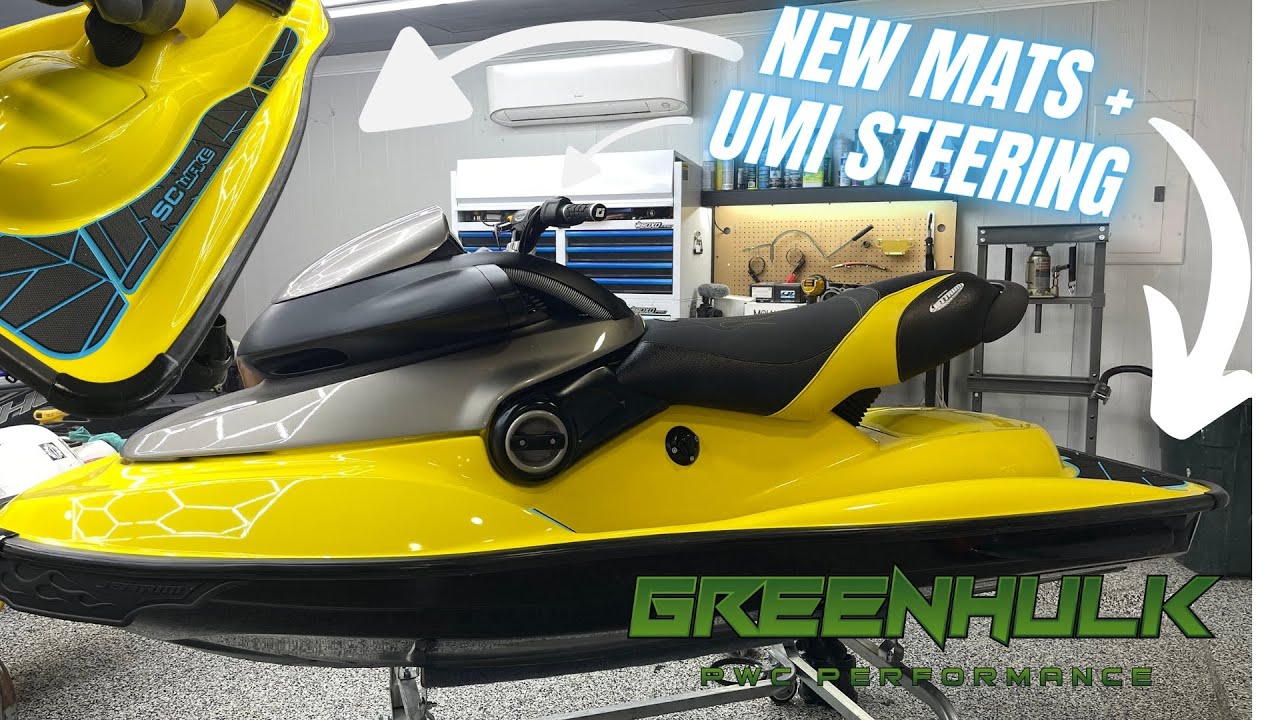 RESTORING A 1999 Sea-Doo XP Limited 951: UMI Steering Install + SeaDek Mats