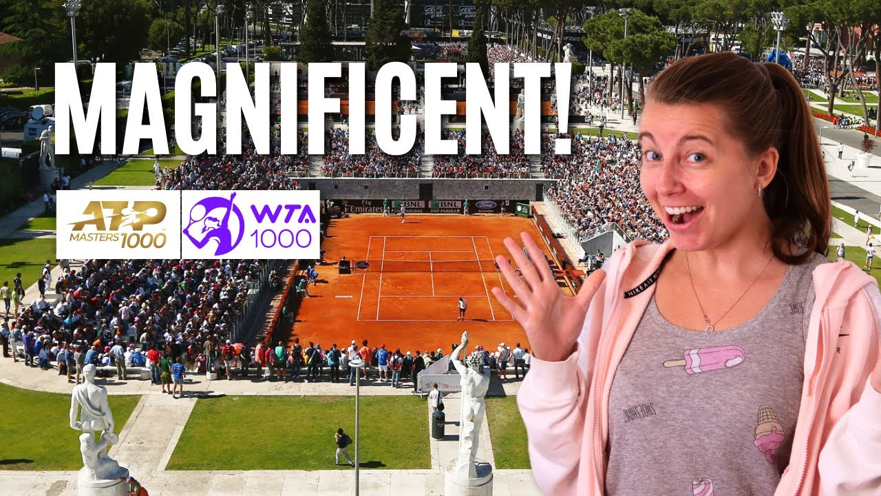 I went to see the Rome Masters 1000. Here’s what it’s like!