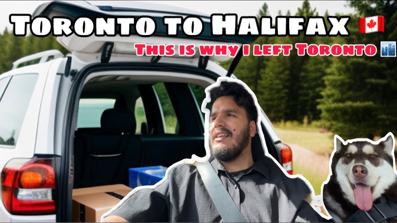 Leaving 🚗Toronto for Halifax 🍁| My PR Journey Start & Big Move | PR journey Vlog | Canada 🇨🇦 vlogs |