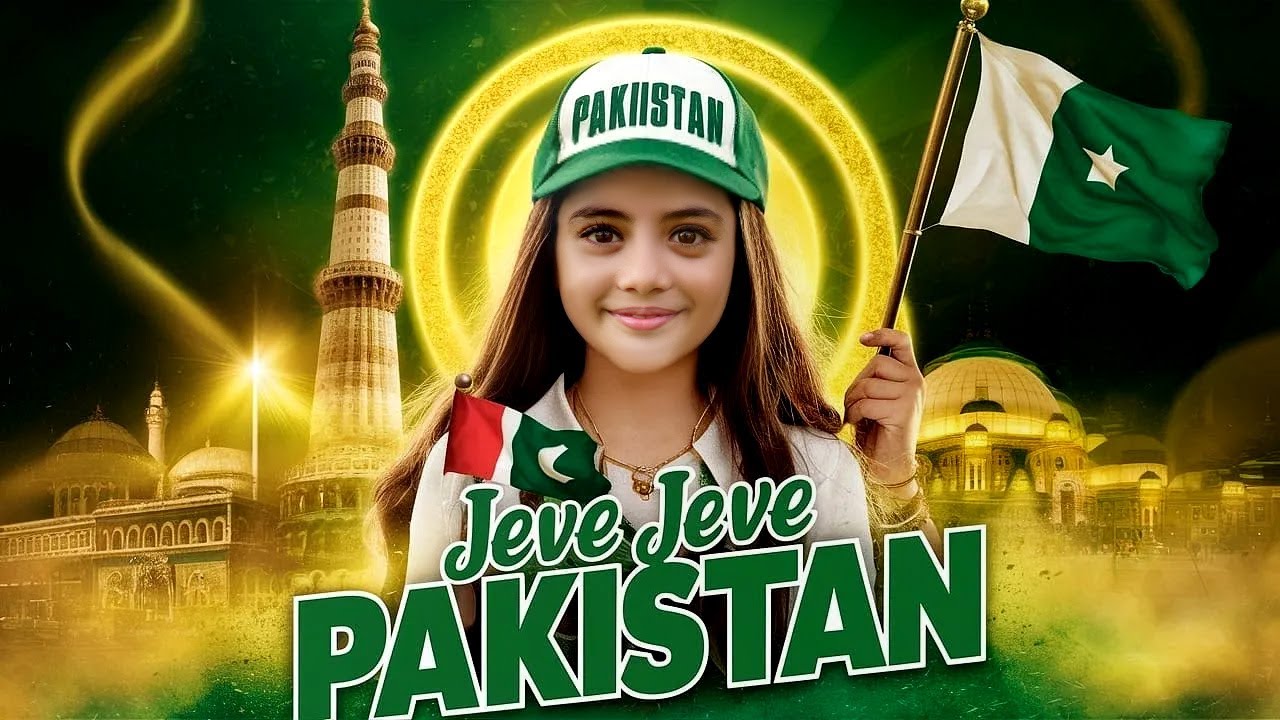Jeve Jeve Pakistan - Hooria Kashif | 14 August Song 2024 | Official Video