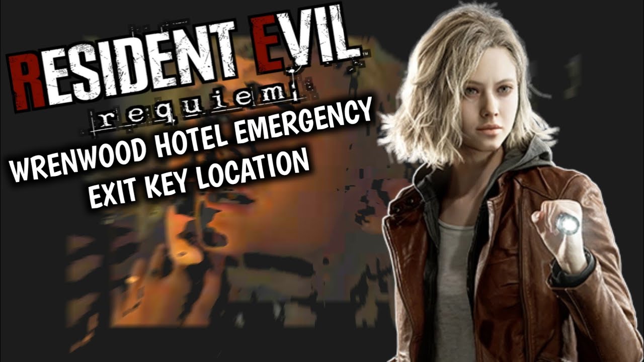 Местонахождение ключа от аварийного выхода из отеля Ренвуд в игре Resident Evil Requiem