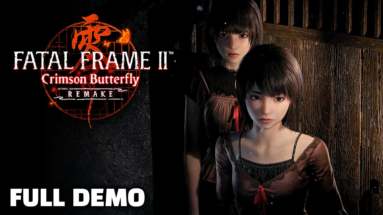 Fatal Frame 2 Crimson Butterfly Remake - Full Gameplay Demo (Japanese Dub)