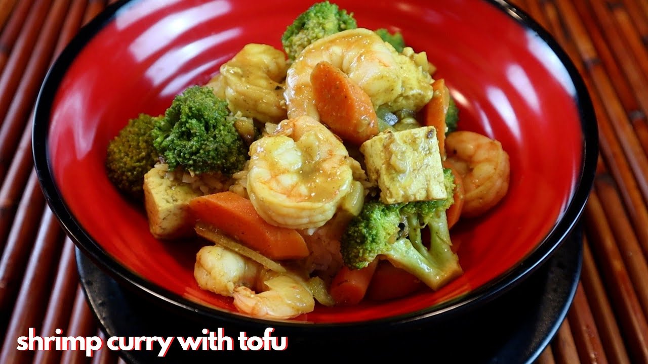 How to Make Shrimp Curry with Tofu - Make it in less than 30 minutes!