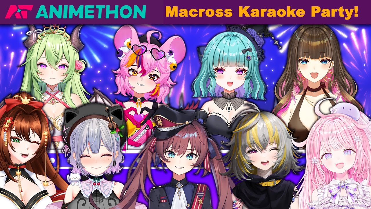 Animethon Macross Karaoke Party 【Gltich Stars Concert】