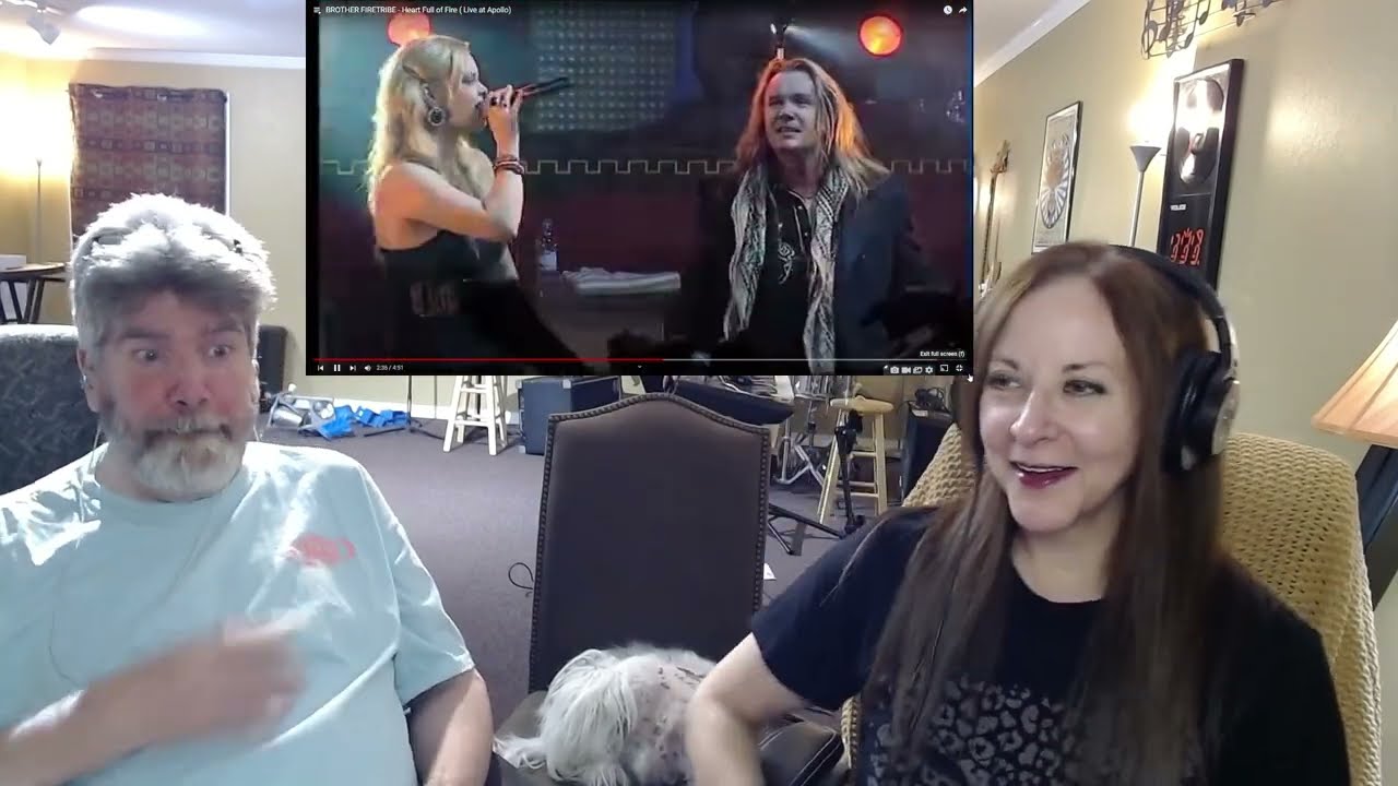 Brother Firetribe Reaction to Heartful of Fire with Emppu Vuorinen and Annette Olzen