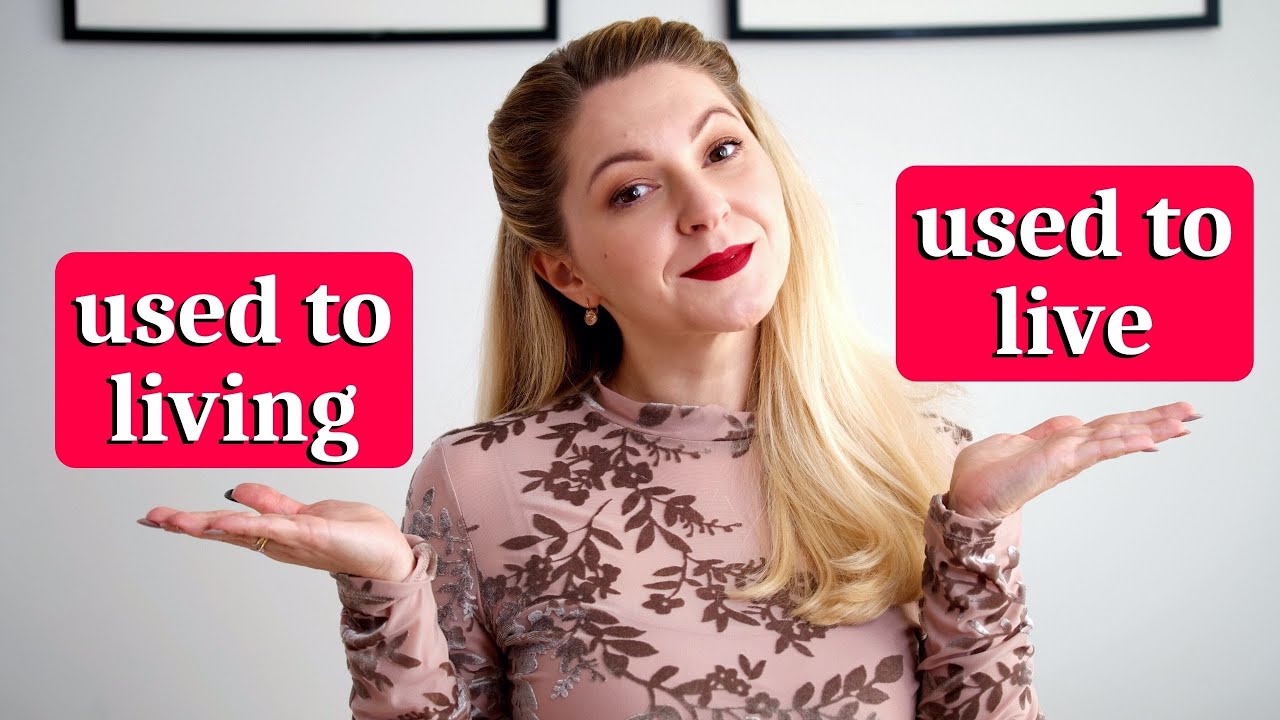 USED TO / BE USED TO difference + PRACTICE | English grammar