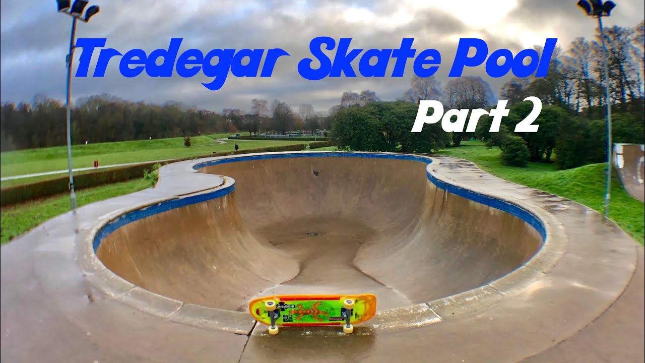 Gnarly Skate Pool Session, Return to Tredegar, Going Over The Light and Carving To Tiles