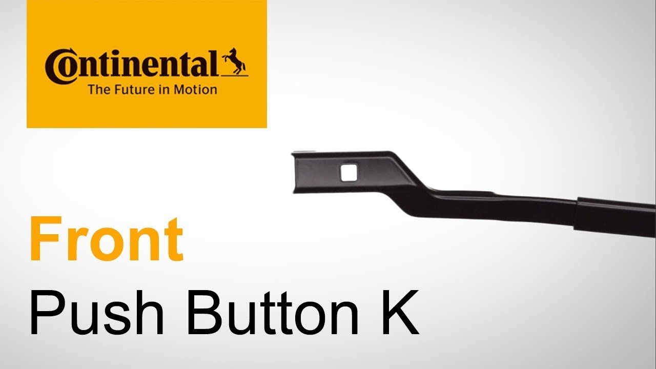Continental Scheibenwischer – Front Push Button K