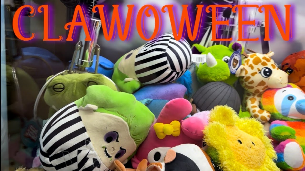 CLAWOWEEN: Playing the Sugarloaf Toy Shoppe Claw Machine 