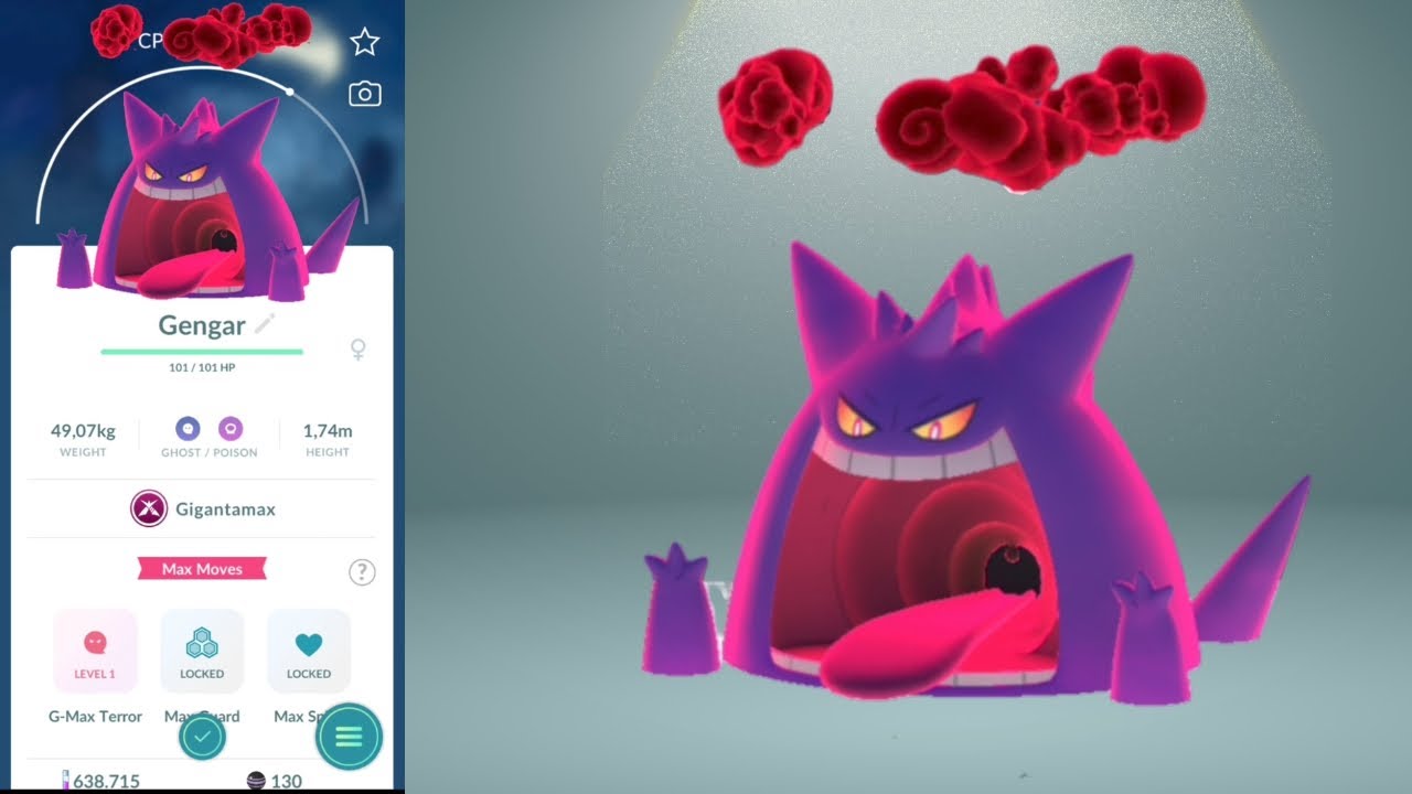 Gigant max Gengar.
