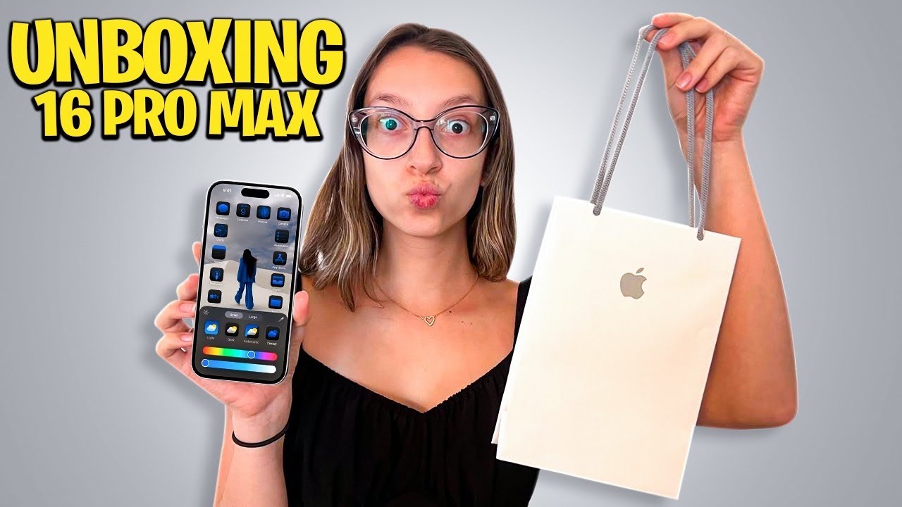 ABRINDO MEU NOVO IPHONE 16 PRO MAX