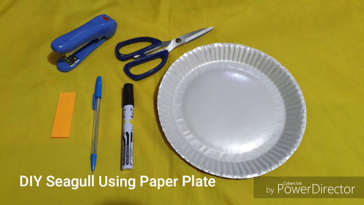 D.I.Y. Seagull Paper Plate #LoveThePhilippines
