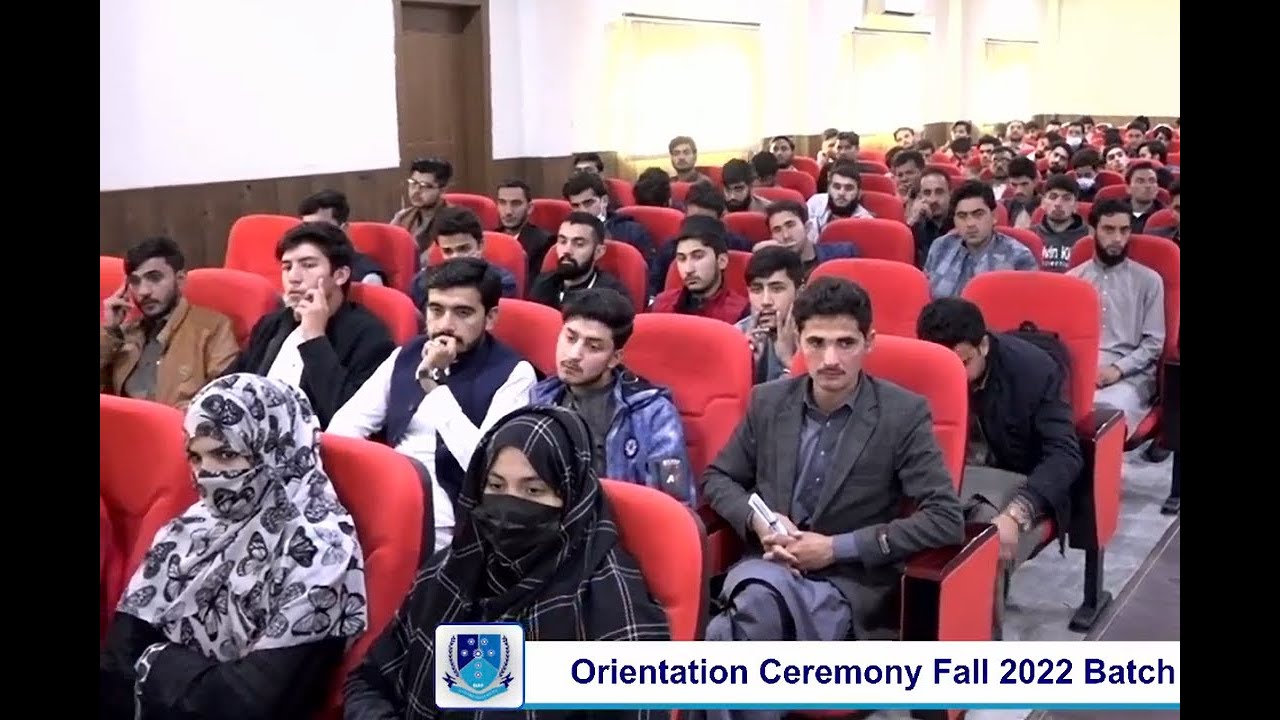 Orientation Ceremony FALL 2022 - Sarhad University Main Campus Peshawar