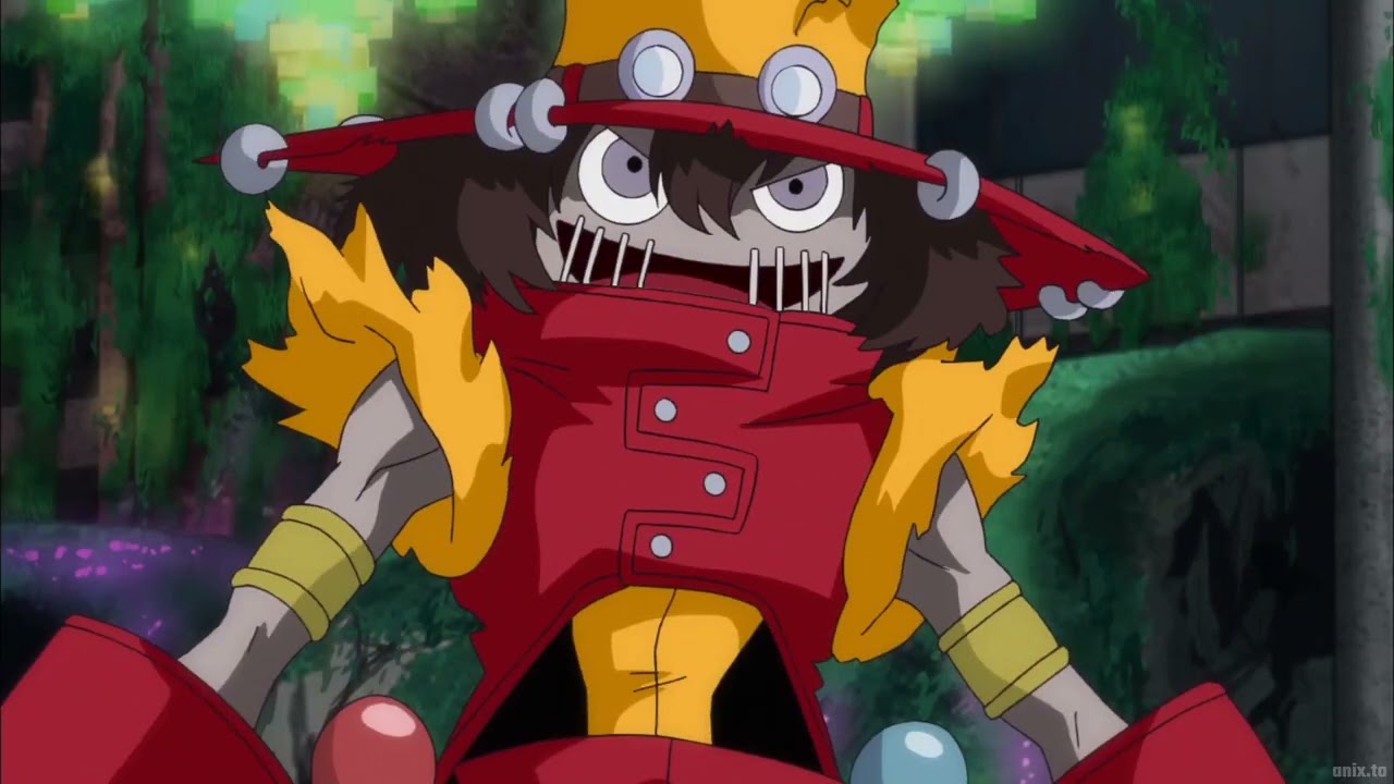 Digimon Xros Wars, but only when FlameWizardmon (FlaWizarmon) speaks (English Sub)