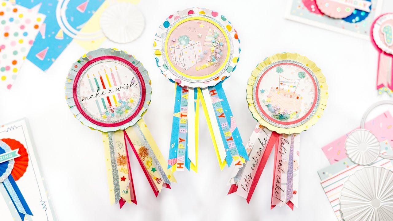 Easy Birthday Craft Project | Shaker Embellishments for Cards & Gifts!