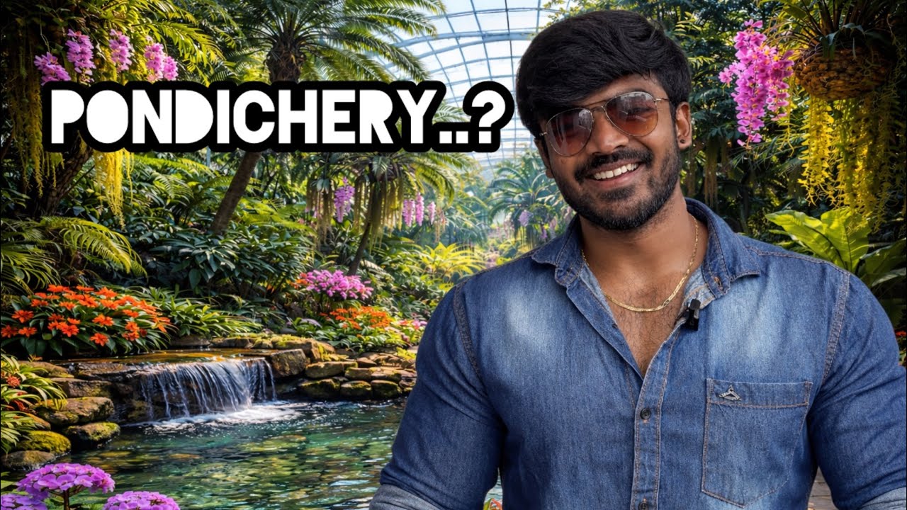 Botanical Garden in Pondichery..?😱