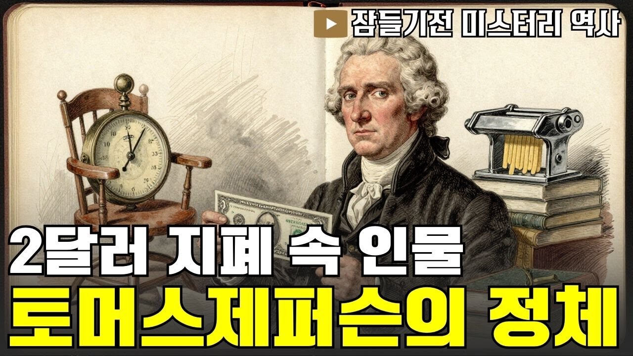 2달러 지폐 속 '토머스 제퍼슨'.  우리가 몰랐던 '발명왕' 대통령의 진짜 모습