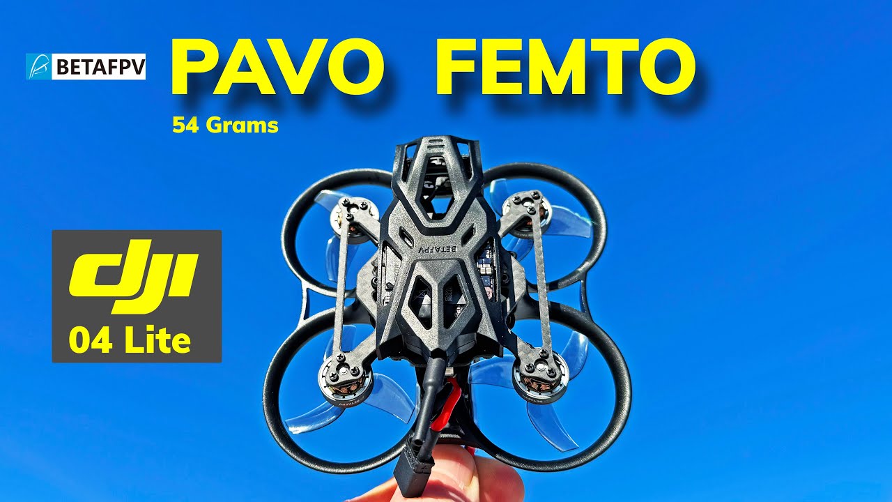 BETAFPV Pavo Femto - Affordable Digital FPV Drone