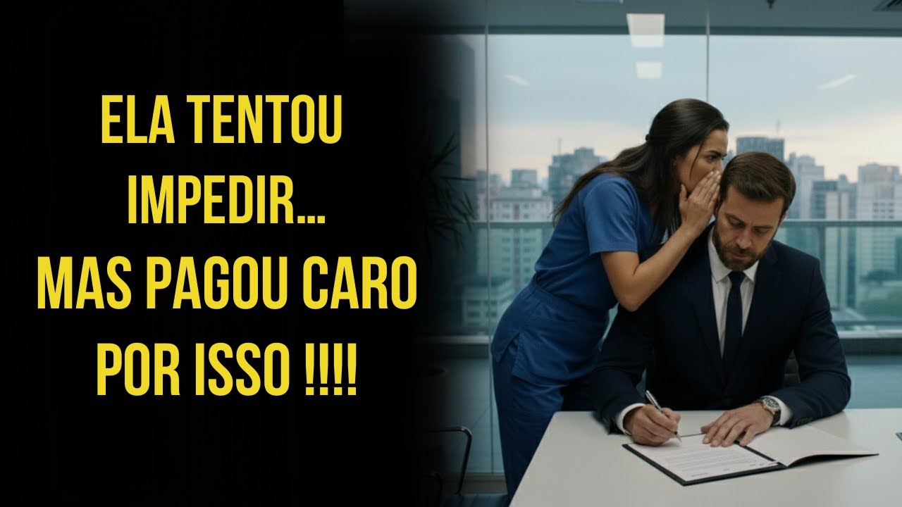 A faxineira salvou o CEO… e foi demitida por isso