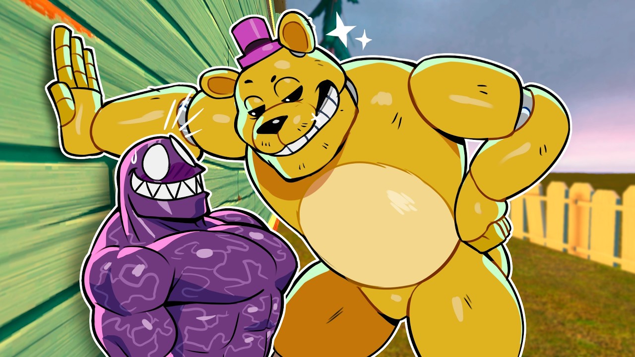 Probé los Juegos donde sale el FREDBEAR ese que CORRE como si se estuviera SURRANDO👌🥺