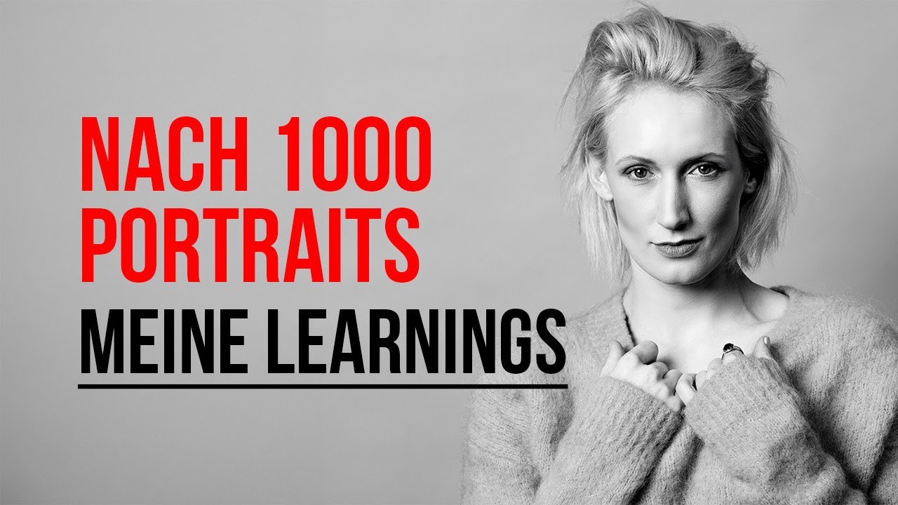 1000 Portraits später: Das hat wirklich einen Unterschied gemacht