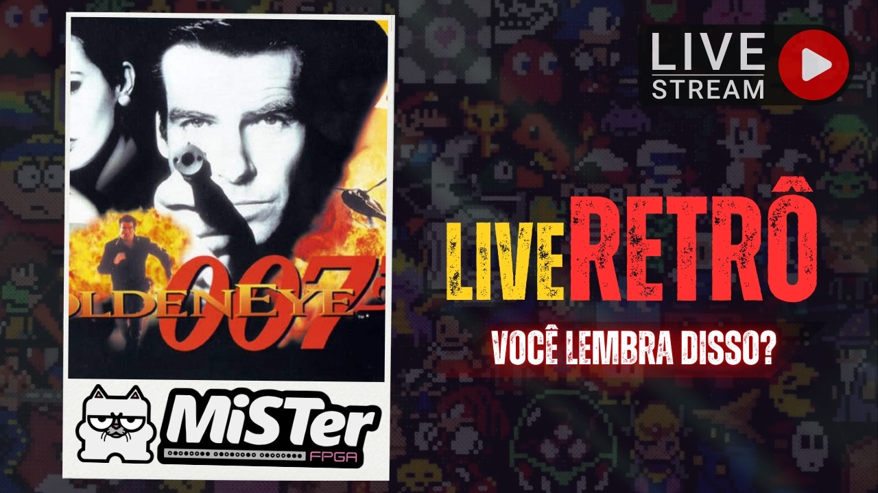 Jogando indicações do Chat! LIVE RETRÔ com MiSTer FPGA!