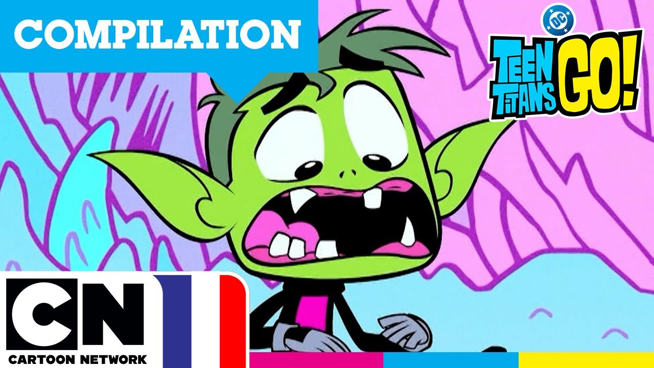 Confrontations avec les Gardes-sandwich | Méga marathon Teen Titans Go! | @cartoonnetworkFR