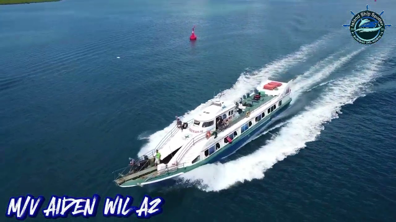 M/V Aiden Wil A2 bound for Dapa, Siargao Island from Socorro, Bucas Grande Island
