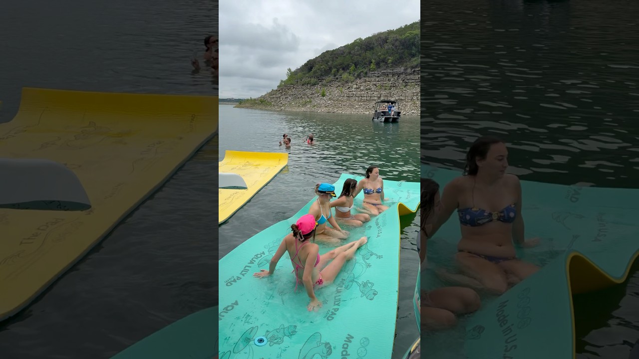 lake Travis was the highlight of the bachelorette trip!  #lake #devilscove #laketravis #texas