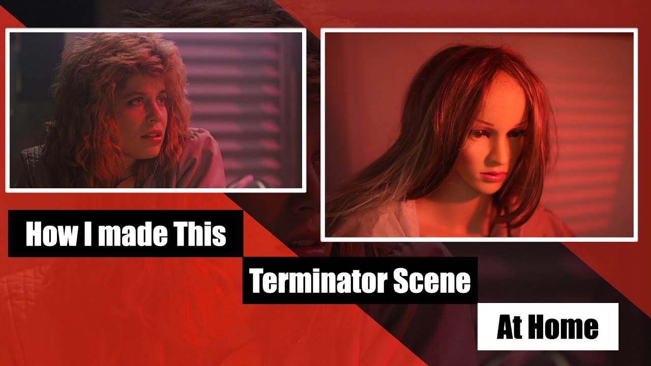 Recreating a Terminator scene in a shed